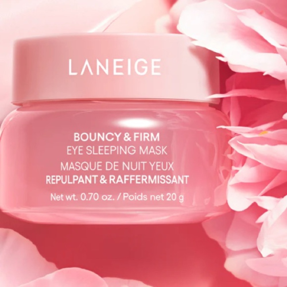 LANEIGE Bouncy & Firm Eye Sleeping Mask, New in the Box
